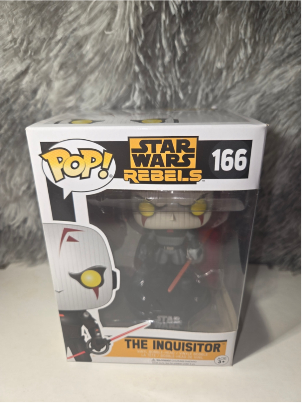 Funko Pop! Inquisitor Star Wars Rebel #166 with soft protector